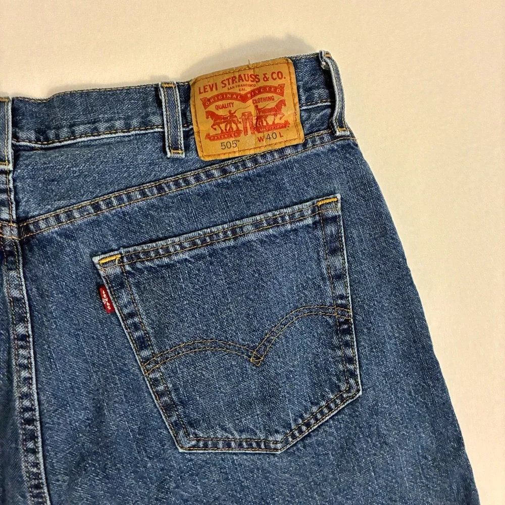 Levis‎ 505 Denim Jorts Shorts Mens Size 40 11